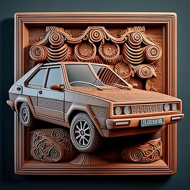 3D model Fiat 130 (STL)